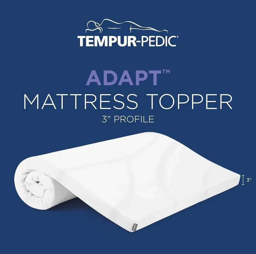 Tempur-Pedic Adapt 3-inch Mattress Topper, Twin - .com,